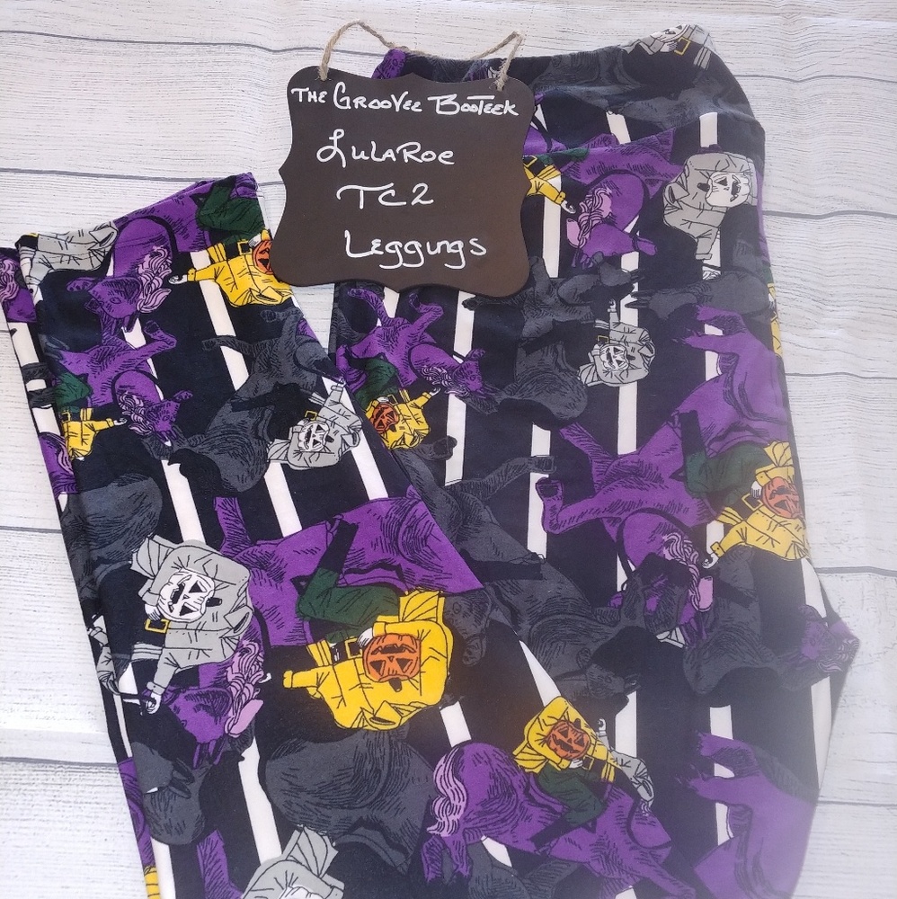 TC2 Lularoe Halloween Leggings - NWT